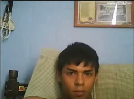 brazilian boy shows his big tool